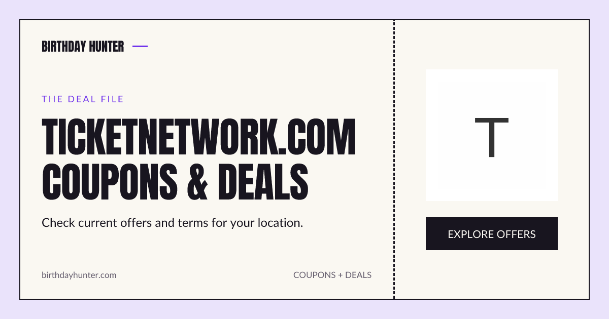 TicketNetwork Event Tickets
