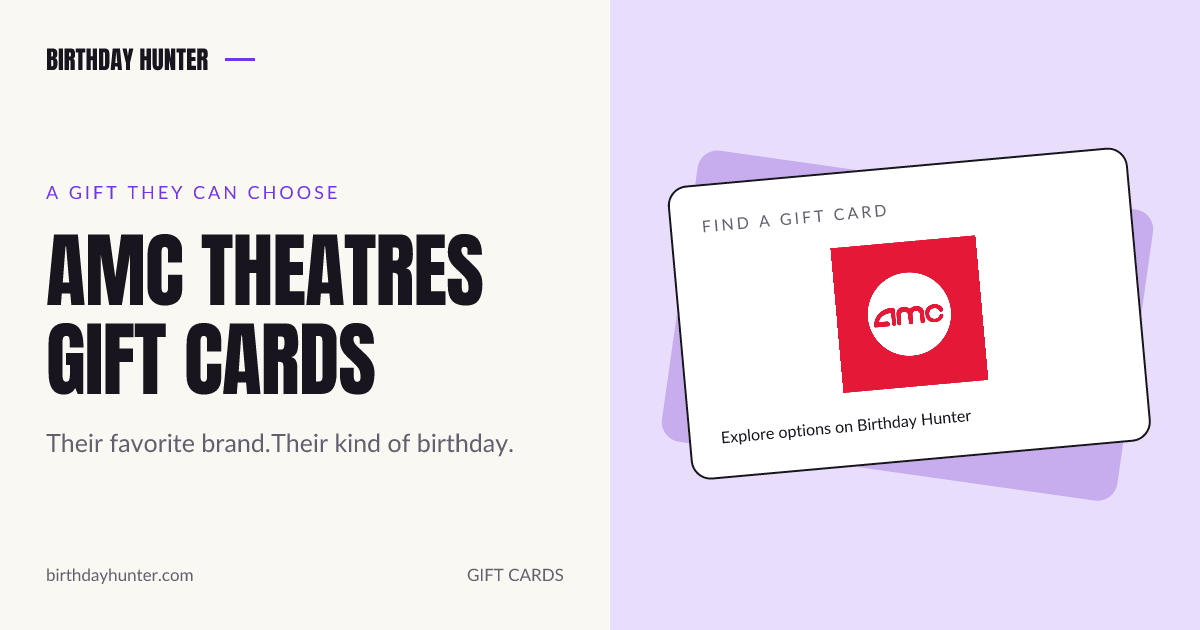 AMC Theatres gift card