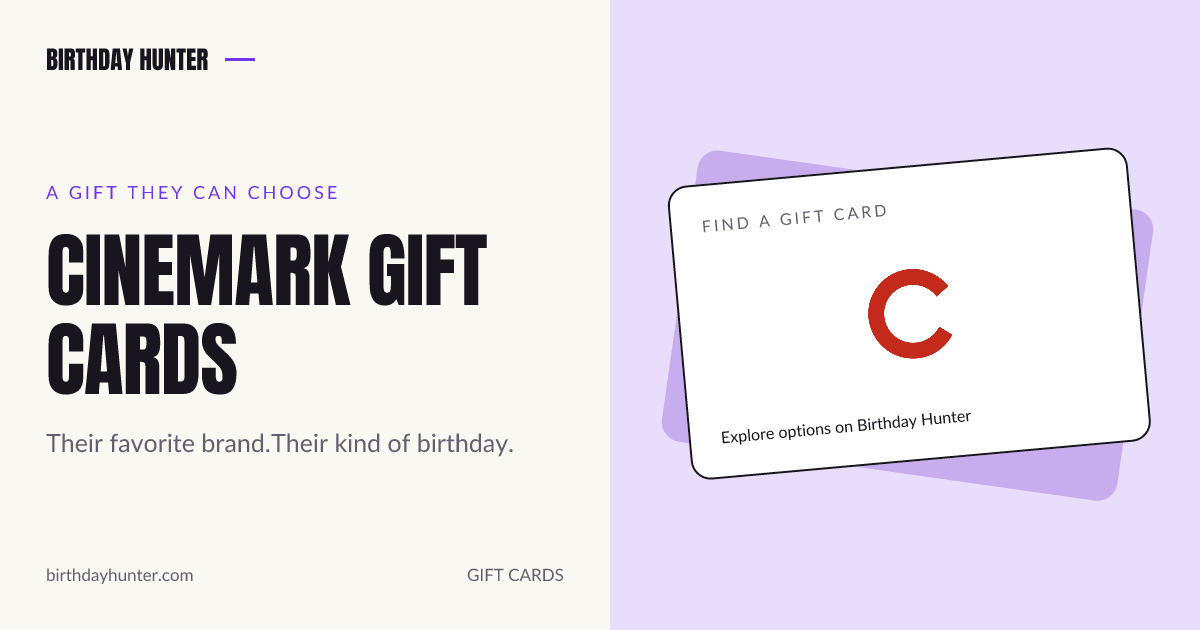 Cinemark gift card