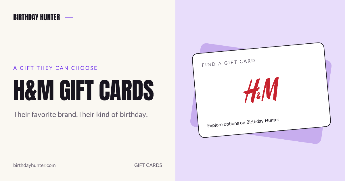 H&M gift card