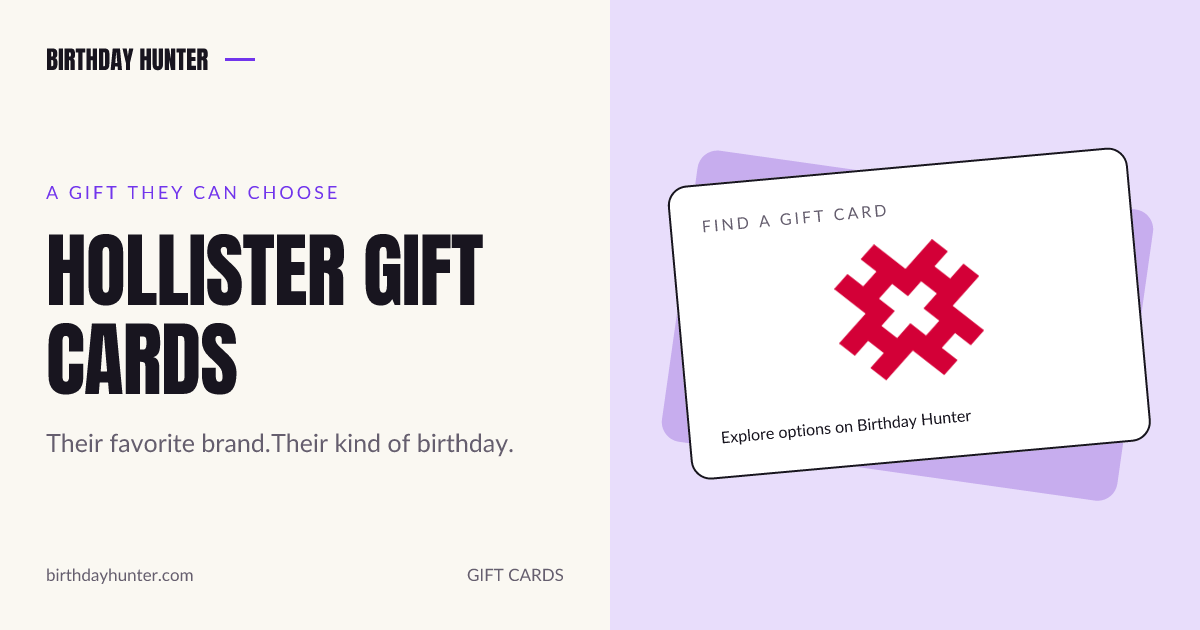 Hollister gift card