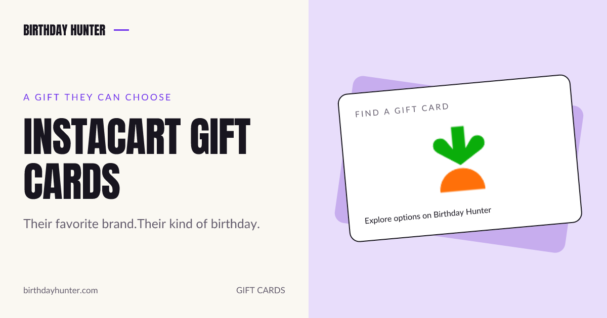 Instacart gift card