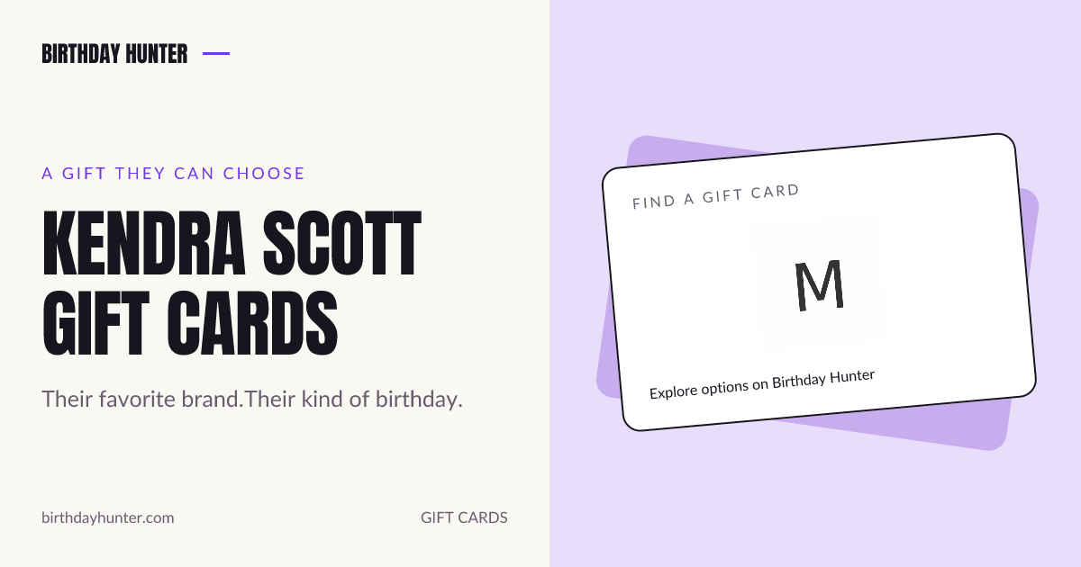 Kendra Scott gift card