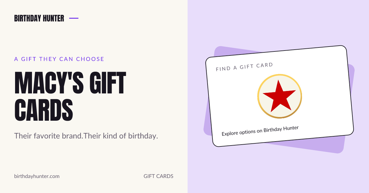 Macy's gift card