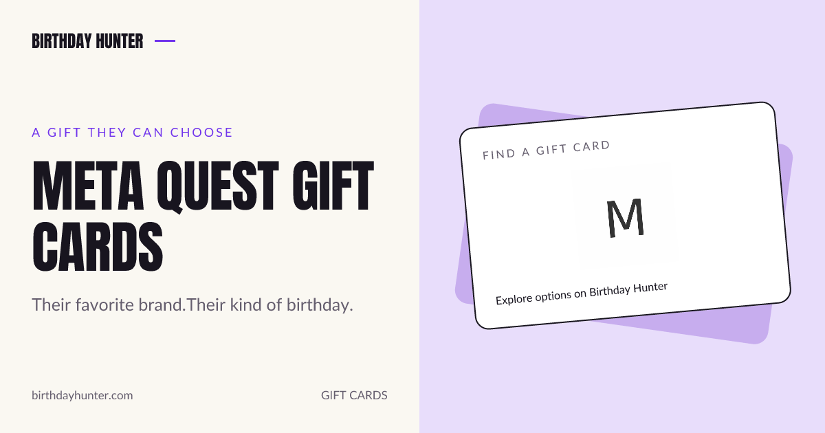 Meta Quest gift card