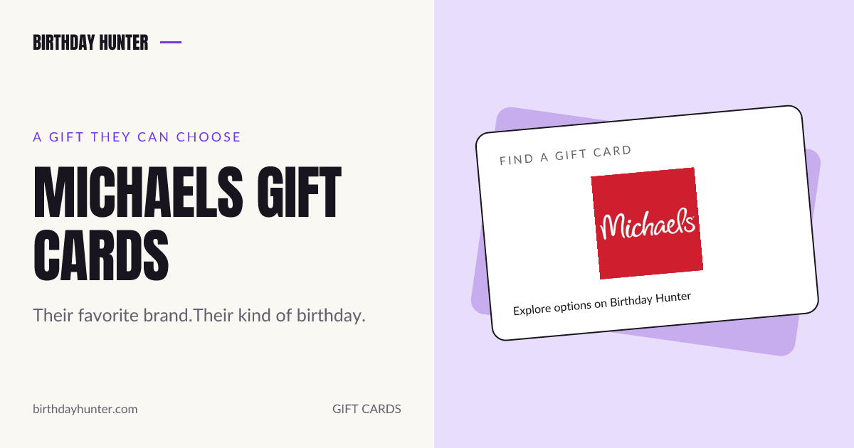 Michaels gift card