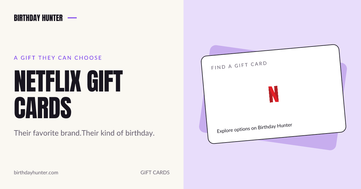 Netflix gift card