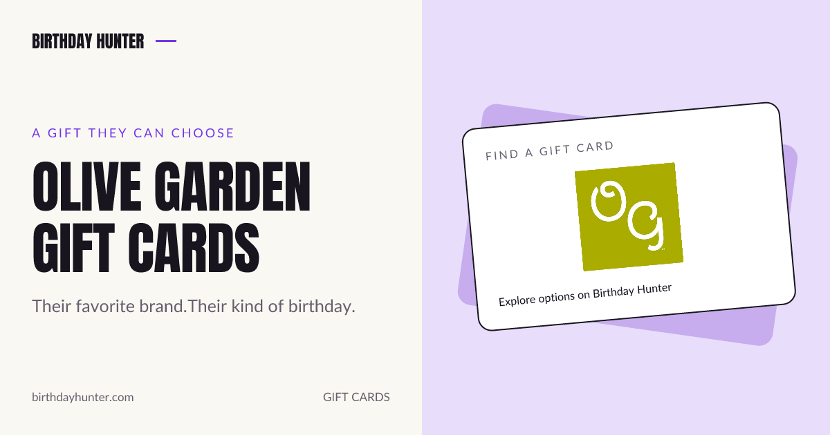 Olive Garden gift card