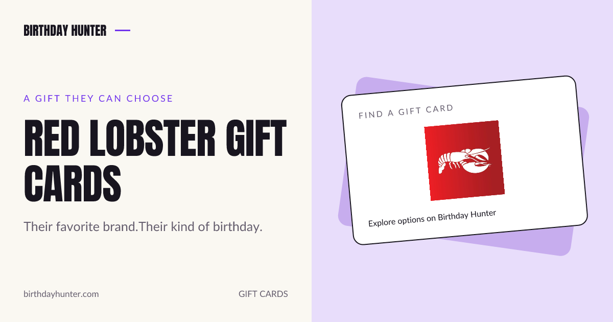 Red Lobster gift card