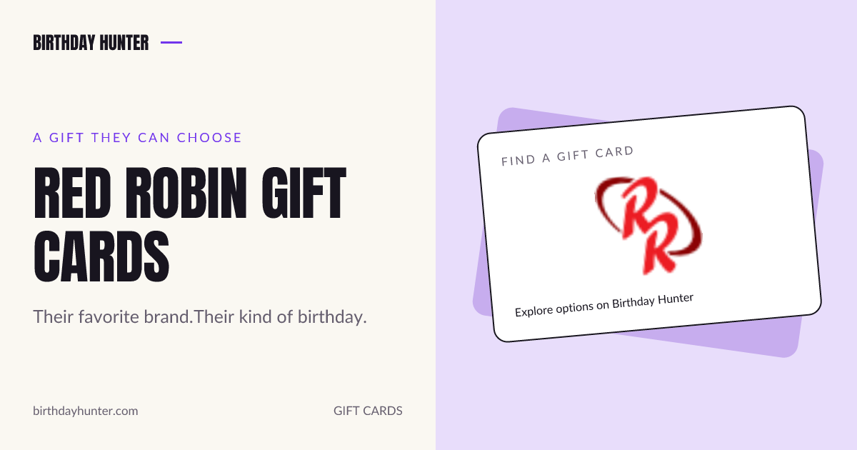 Red Robin gift card