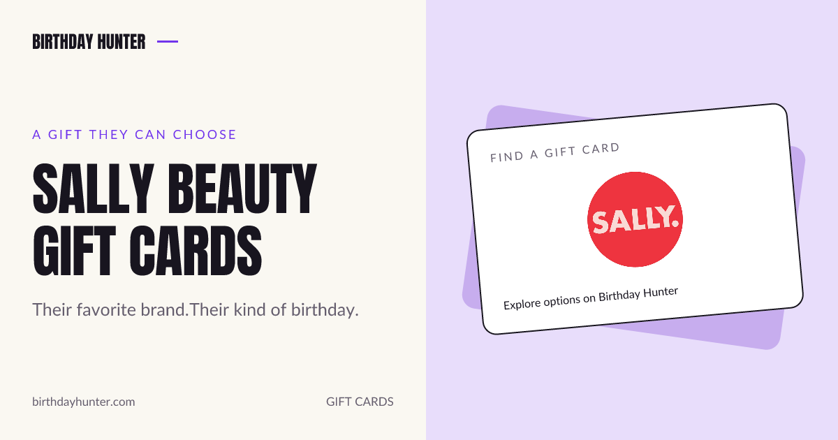Sally Beauty gift card