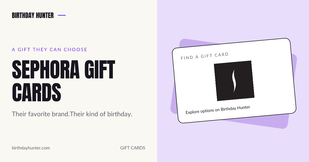 Sephora gift card