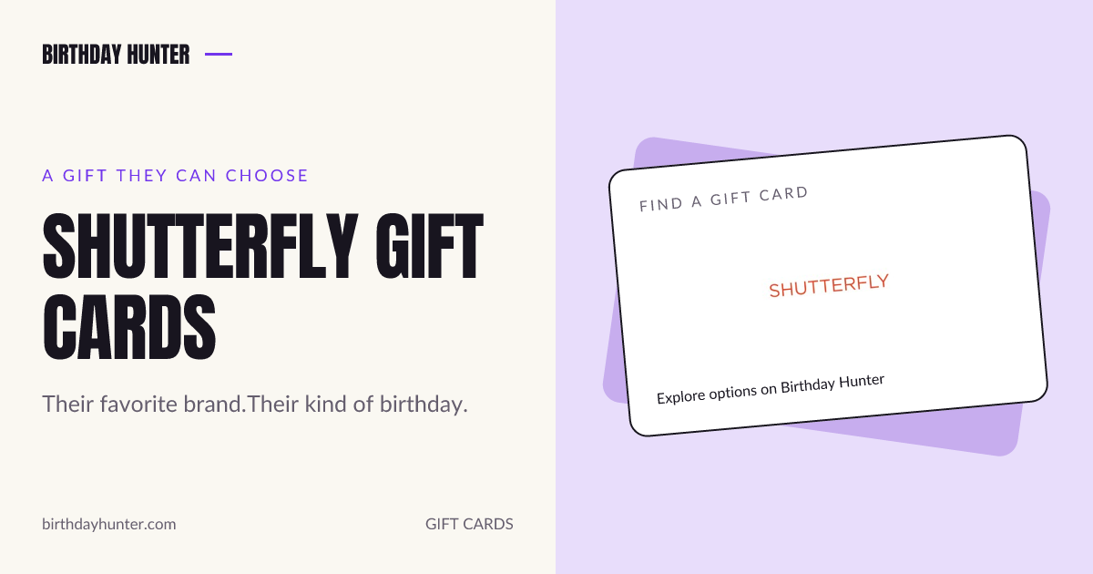 Shutterfly gift card