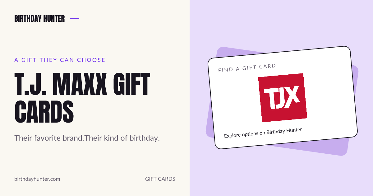 T.J. Maxx gift card