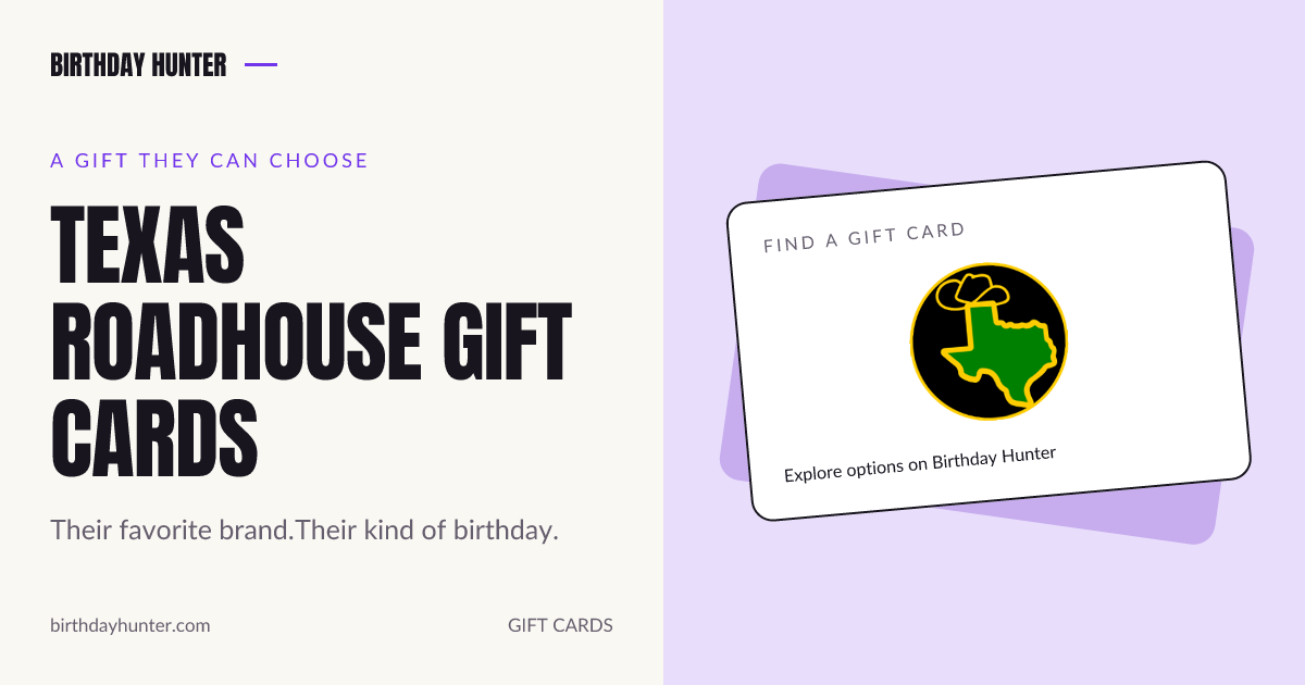 Texas Roadhouse gift card