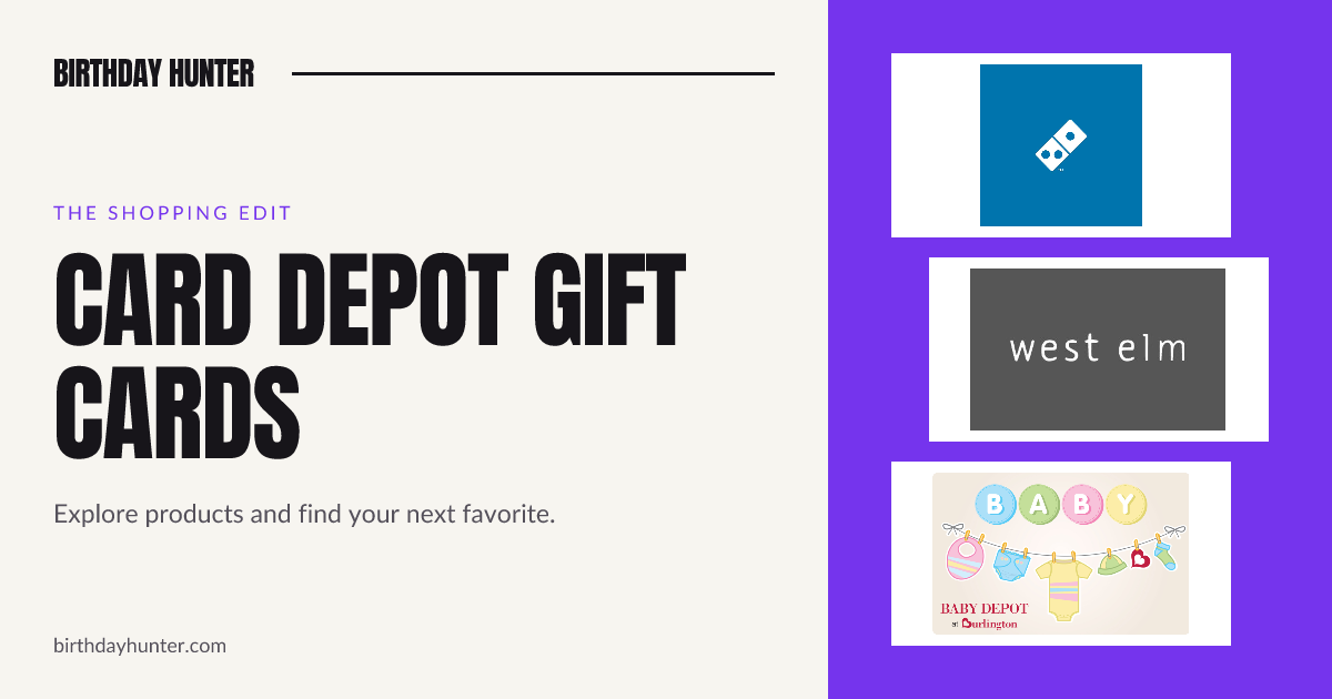 Card Depot discount gift cards