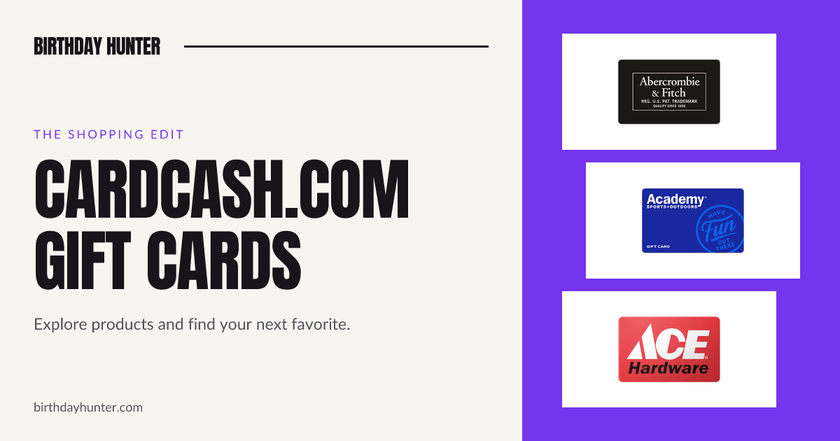 CardCash discount gift cards